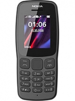 Nokia 106 2018 zwart Dual-sim