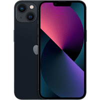 Apple iPhone 13 128GB zwart krasvrij in zeer nette staat complt + 6 maanden garantie