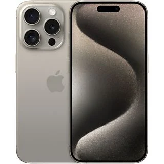 Apple iPhone 15 Pro 128GB Natural Titanium krasvrij compleet + 6 maanden garantie
