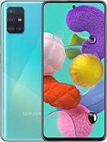 Samsung A51 128GB blauw in zeer nette staat compleet + 6 maanden garantie