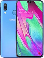 Samsung A40 64GB zwart in zeer nette staat compleet + 6 maanden garantie