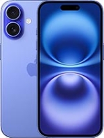 Apple iPhone 16 128GB  blauw in zeer nette staat compleet + 8 maanden  Apple garantie