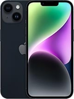 Apple iPhone 14 128GB zwart in zeer nette staat complt in ds + 6 maanden garantie